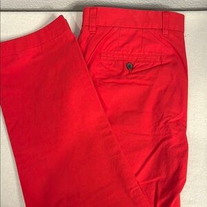 Tommy Hilfiger Red Custom Fit Men’s Pants Size 32x28